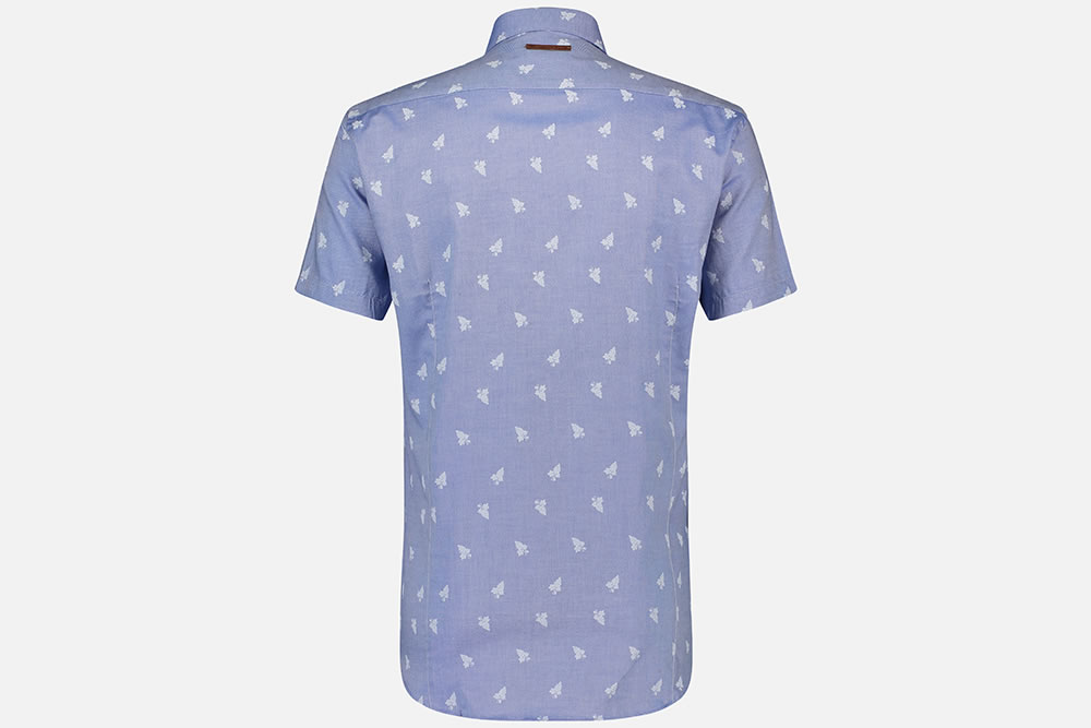CHEMISETTE GRAPES BLUE