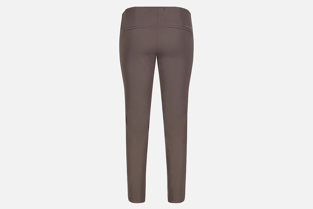 ANNA ZIP DARK BROWN