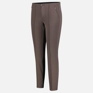 ANNA ZIP DARK BROWN – Image 3