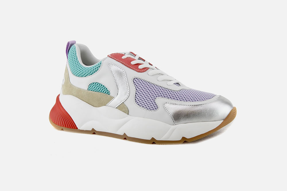 CLUB 01 SILVER LILA WHITE