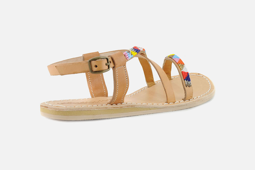 AZARI FLAT LIGHT BROWN TRIBAL