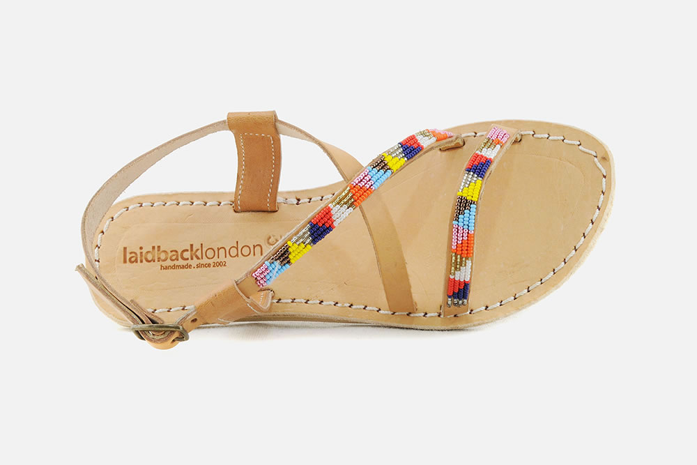 AZARI FLAT LIGHT BROWN TRIBAL