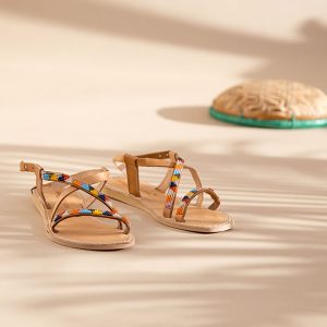 AZARI FLAT LIGHT BROWN TRIBAL - Image 9