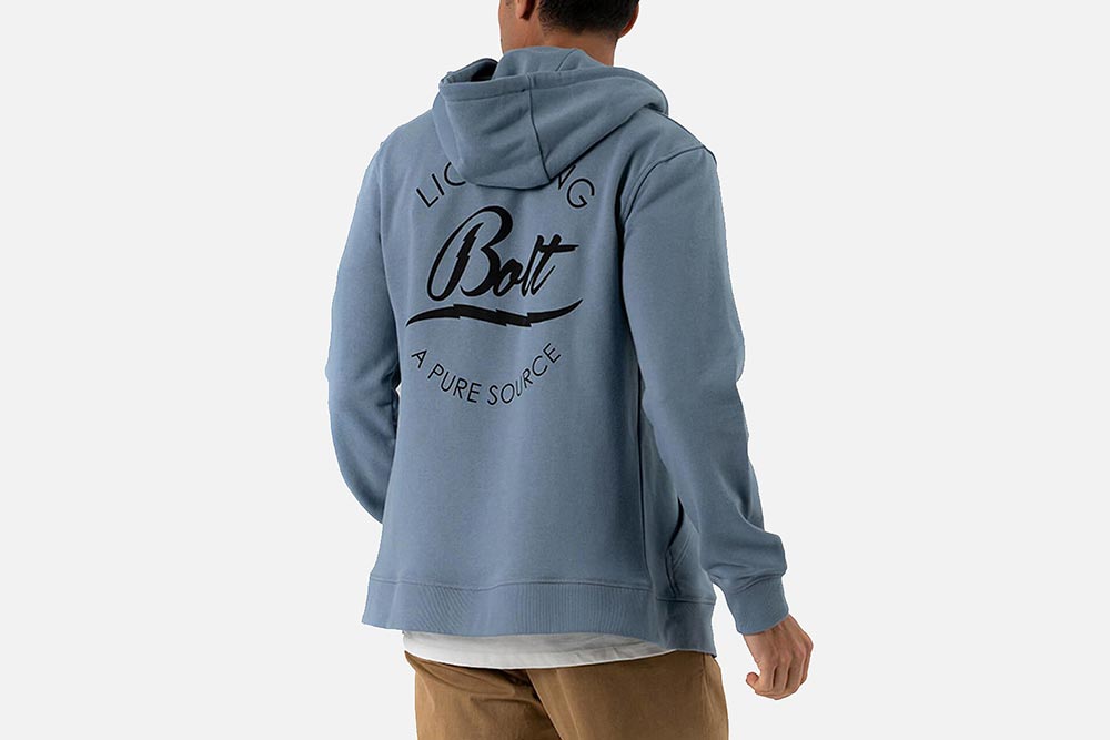 BOLT HOODIE FLINT STONE