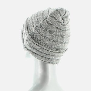 BONNET PLISSE GRIS - Image 1