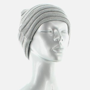 BONNET PLISSE GRIS - Image 3