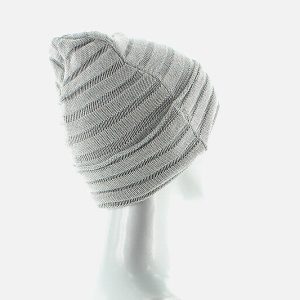 BONNET PLISSE GRIS - Image 4