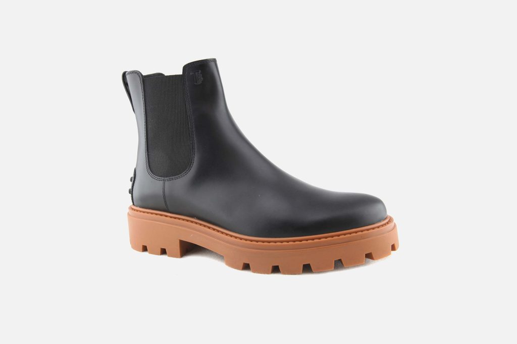 TODS CHELSEA 08 NOIR BISCUIT