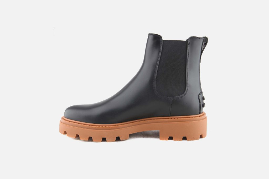 TODS CHELSEA 08 NOIR BISCUIT