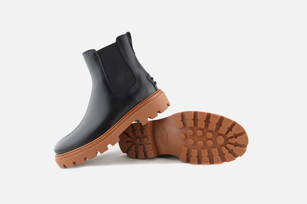TODS CHELSEA 08 NOIR BISCUIT