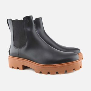 TODS CHELSEA 08 NOIR BISCUIT - Image 6
