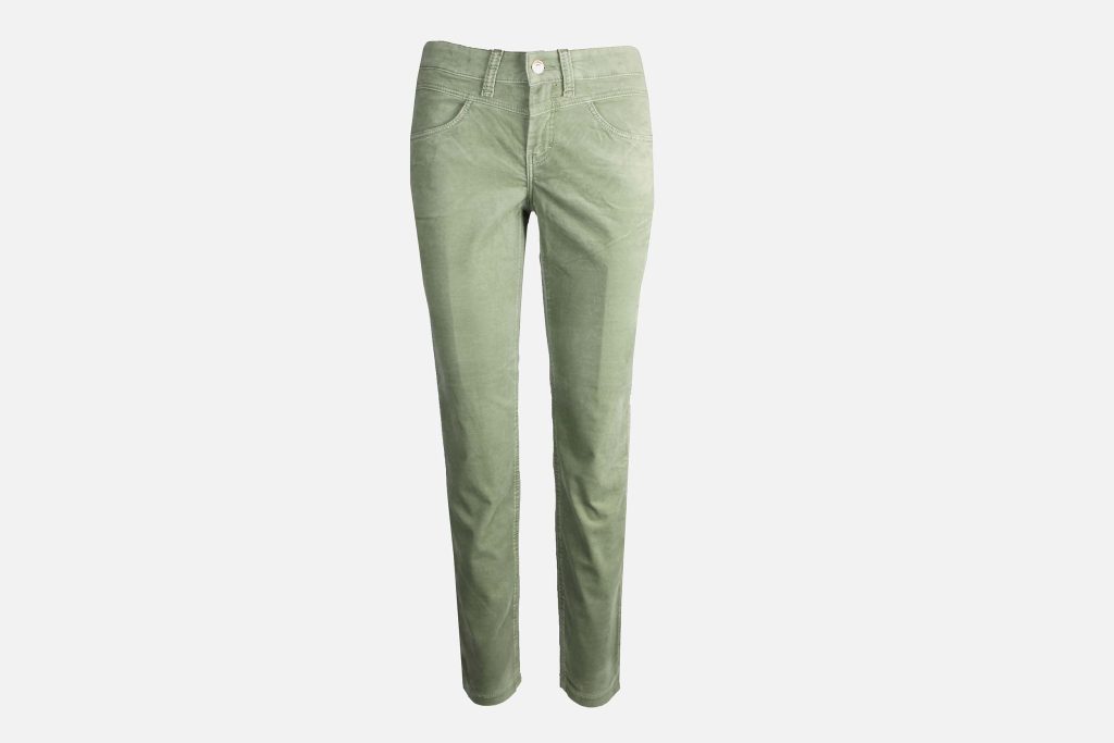 SLIM VELVET LIGHT GREEN