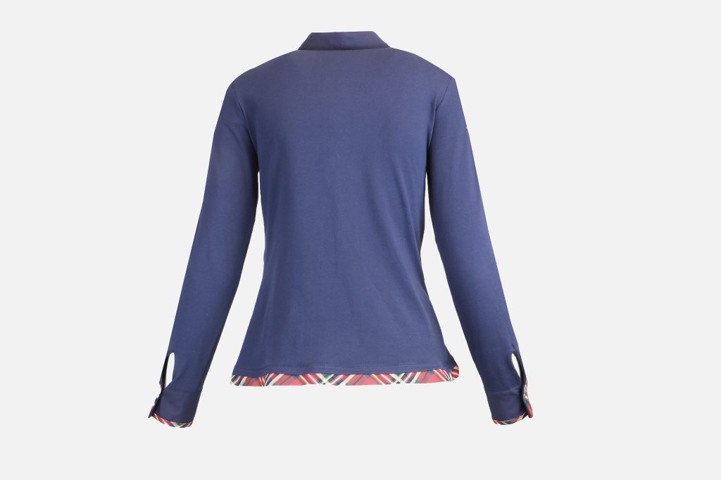 CHEMISE GALWAY BLEU