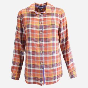 CHEMISE BURGOS CHECK RUST – Image 1