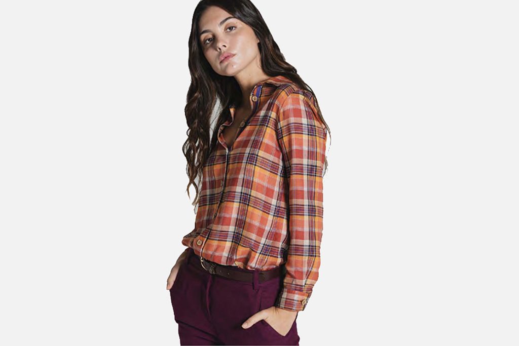 CHEMISE BURGOS CHECK RUST