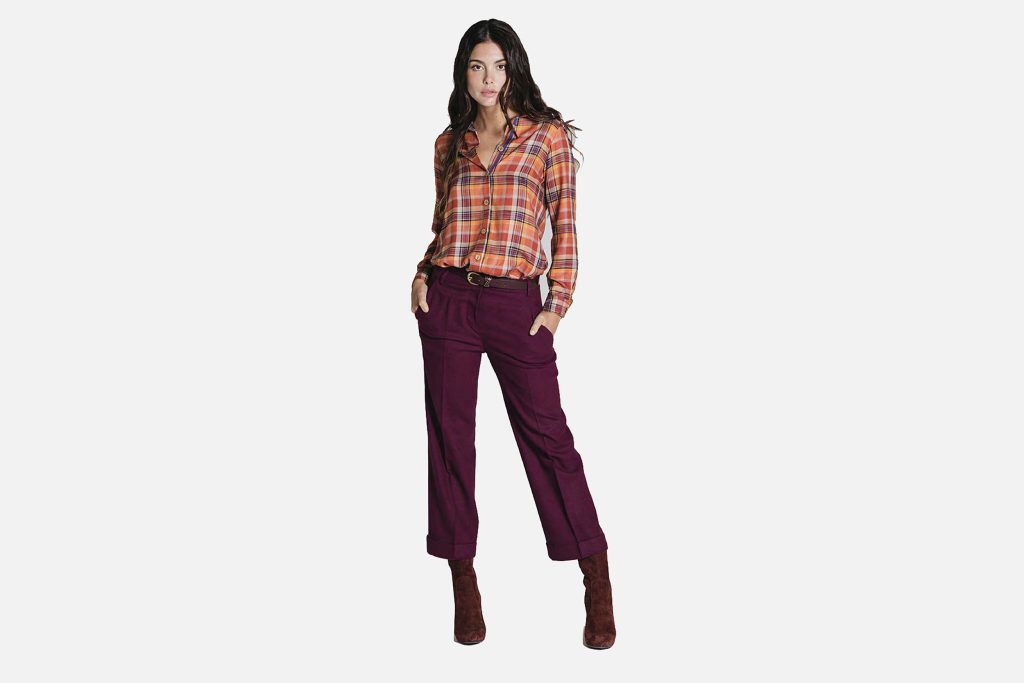 CHEMISE BURGOS CHECK RUST