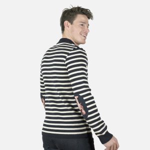 PULL MARIN BLEU RAYE HOMARD - Image 4