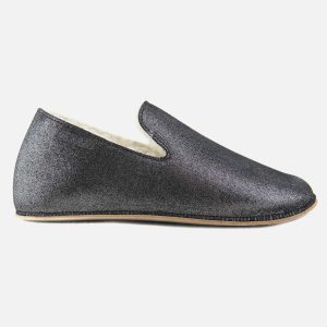 BOSABO SLIPPER NOIR GLITTER – Image 1