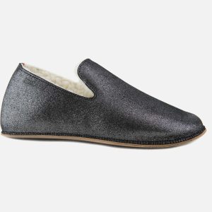 BOSABO SLIPPER NOIR GLITTER – Image 2