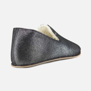 BOSABO SLIPPER NOIR GLITTER – Image 3