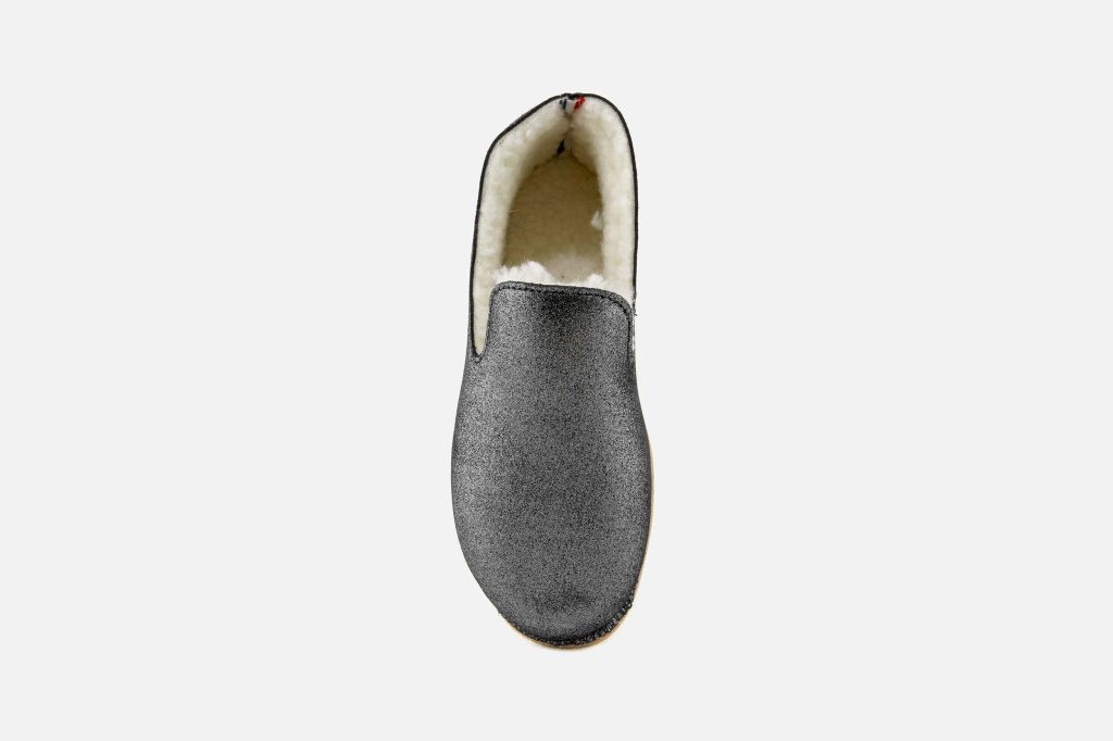 BOSABO SLIPPER NOIR GLITTER