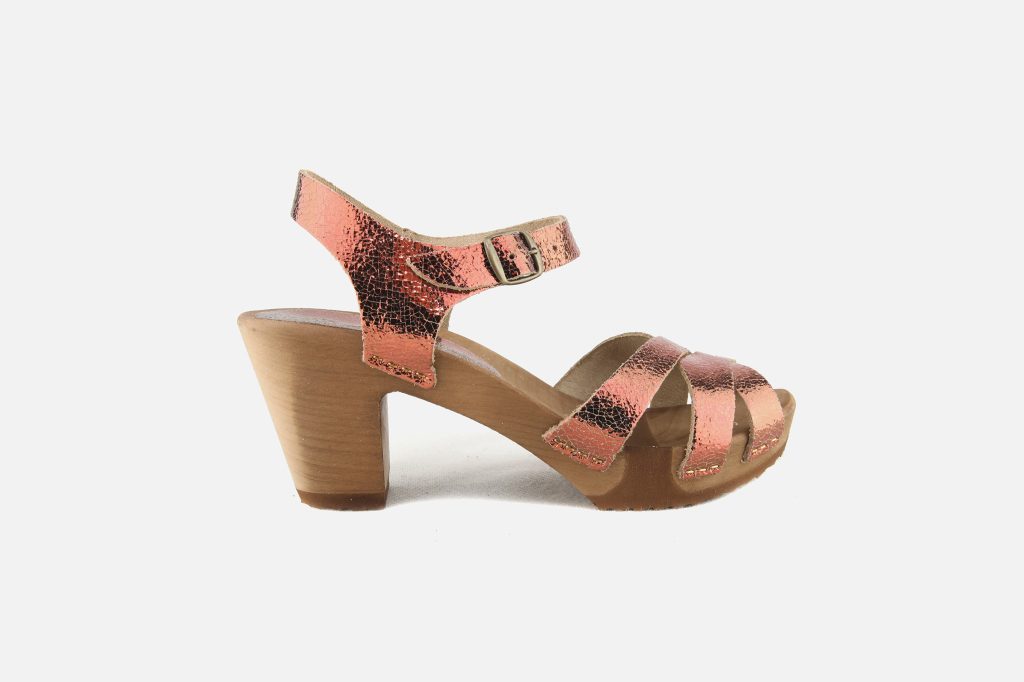 BOSABO SANDALE METAL PEACH