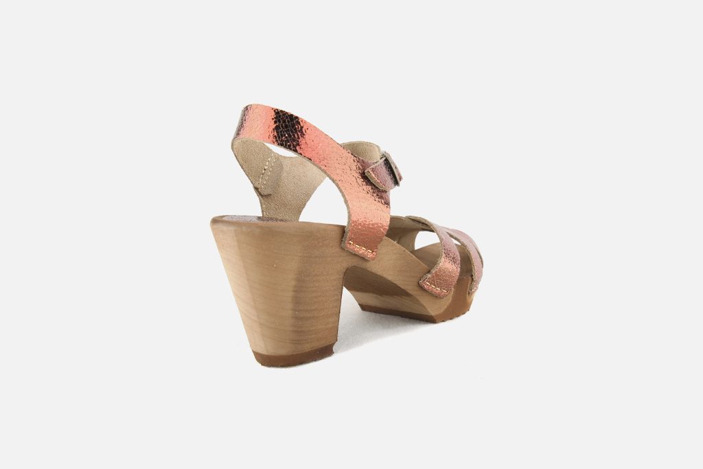 BOSABO SANDALE METAL PEACH