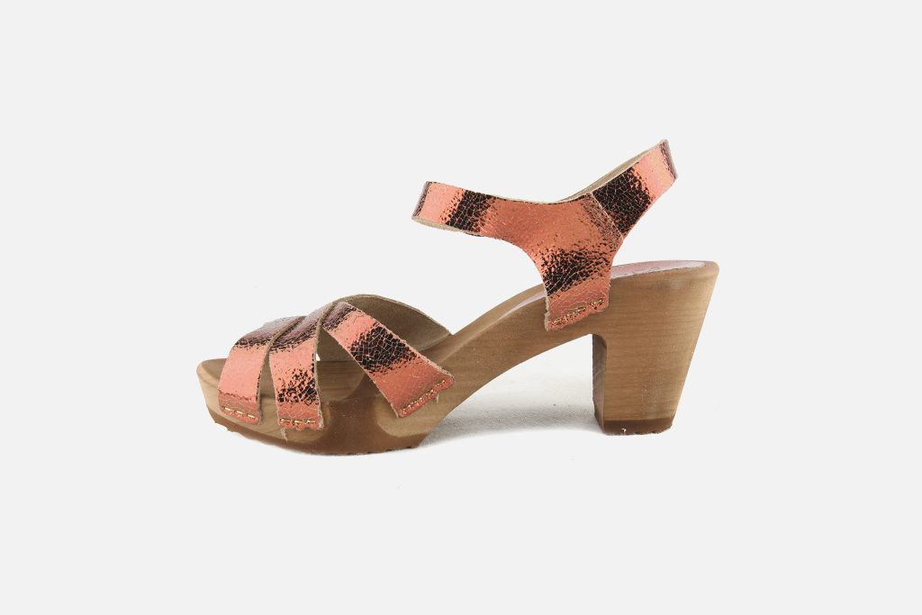 BOSABO SANDALE METAL PEACH