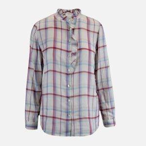 CHEMISE GEYSER ECRU MULTI – Image 1