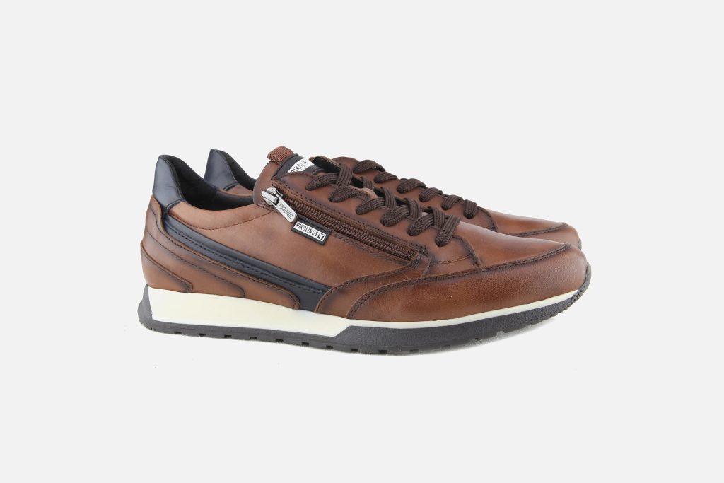 CAMBIL ZIP LACE CUERO
