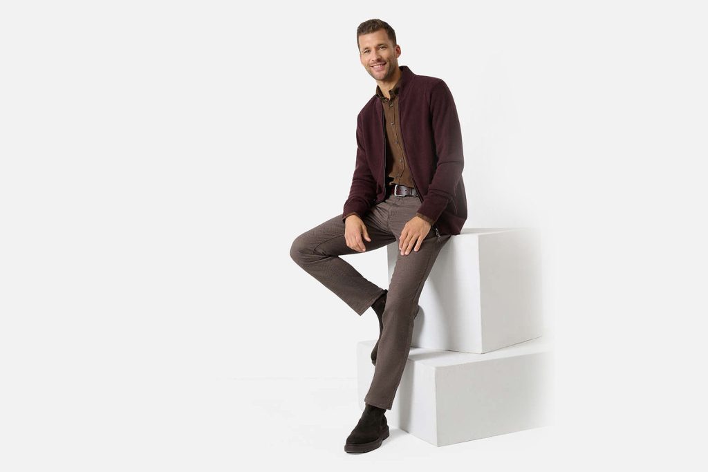 CADIZ WOOL LOOK BROWNY