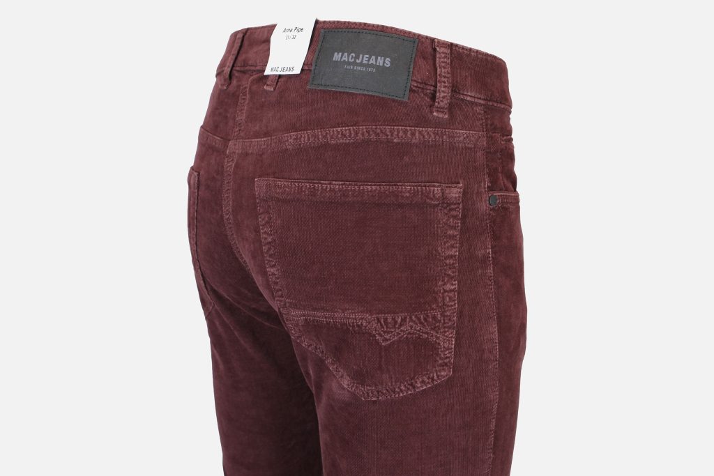 ARNE PIPE BURGUNDY CORDUROY