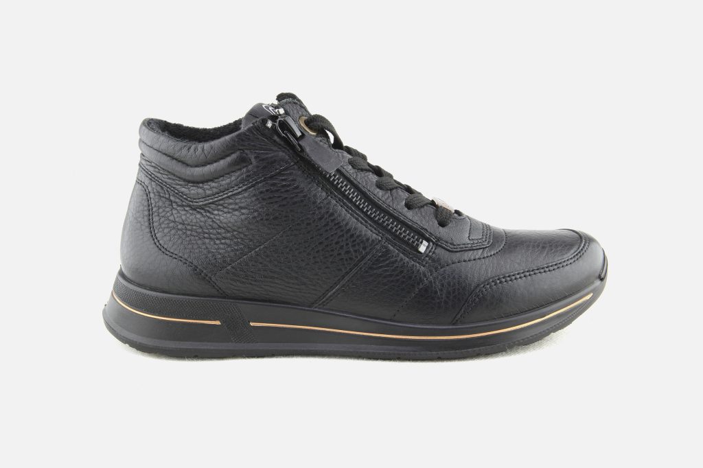 OSAKA HI ZIP LISSE NOIR