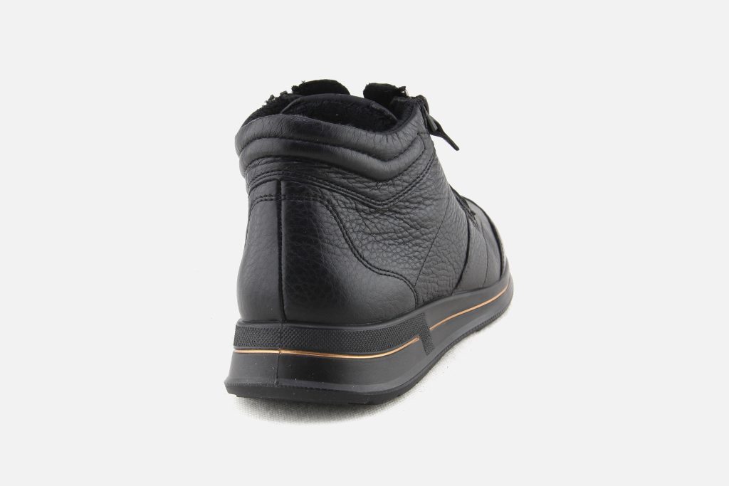 OSAKA HI ZIP LISSE NOIR