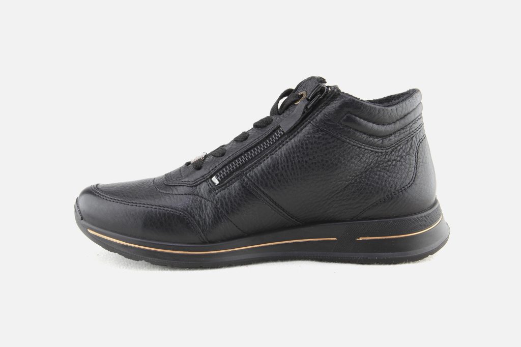 OSAKA HI ZIP LISSE NOIR