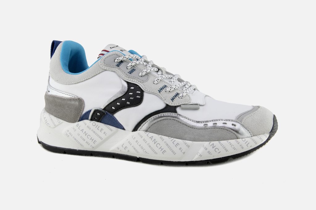 CLUB18 SUEDE NYLON WHITE
