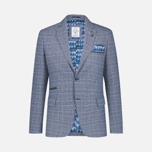 BLAZER CHECKS BLUE – Image 1