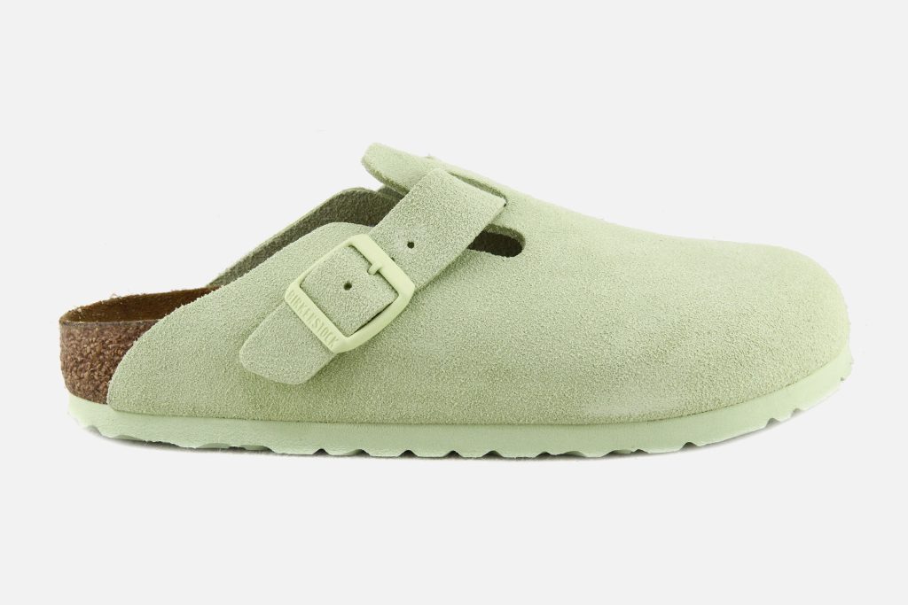 BOSTON SUEDE FADED LIME
