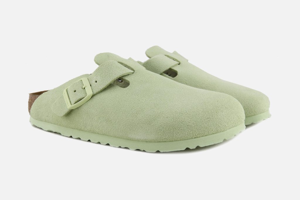 BOSTON SUEDE FADED LIME