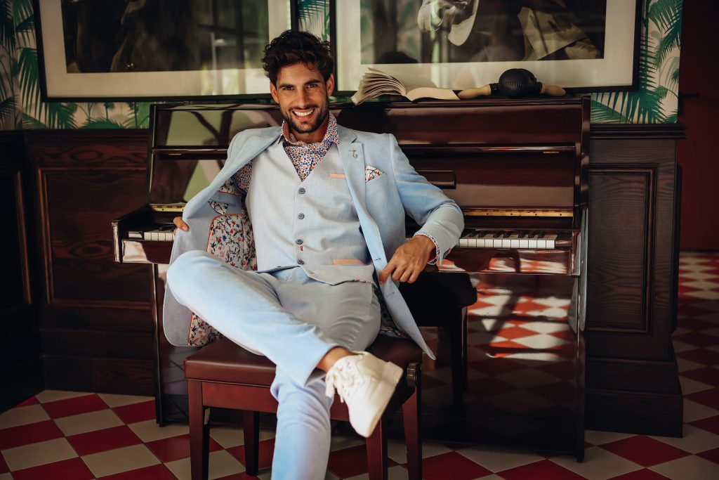 BLAZER SUMMER BLUE LOOK