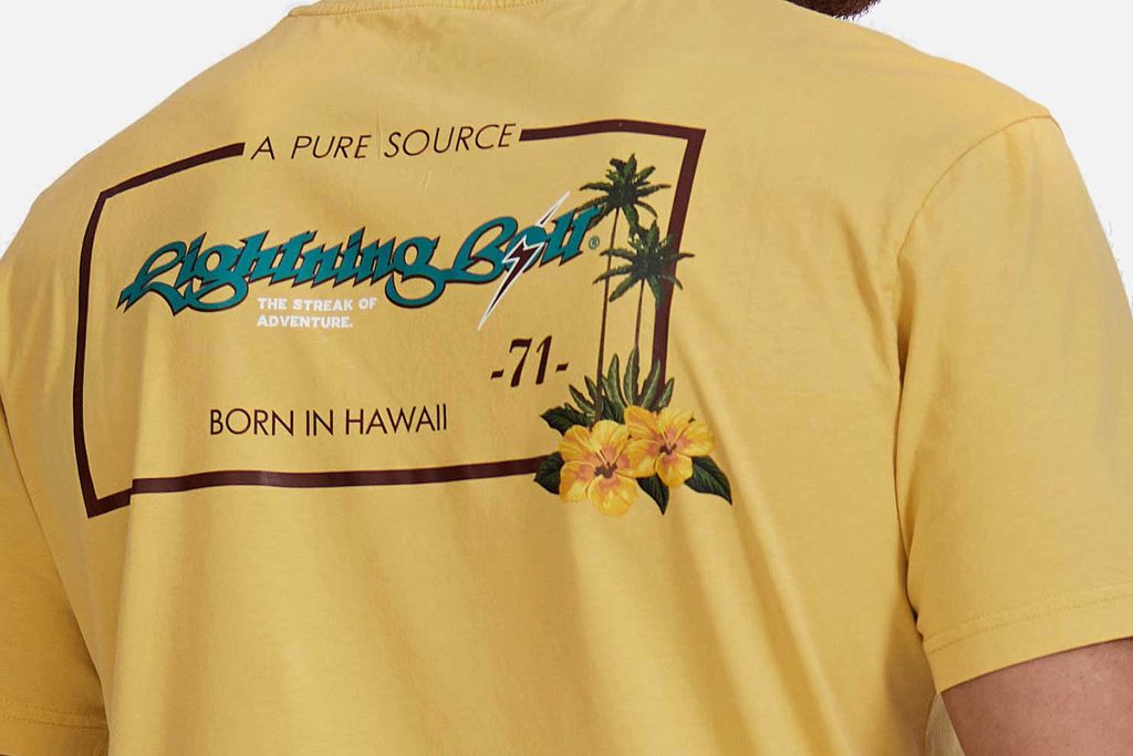 BOLT ORIGIN TSHIRT YELLOW