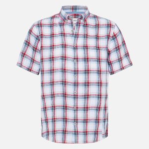 DAN C LIN BLEU BEIGE ROUGE – Image 1