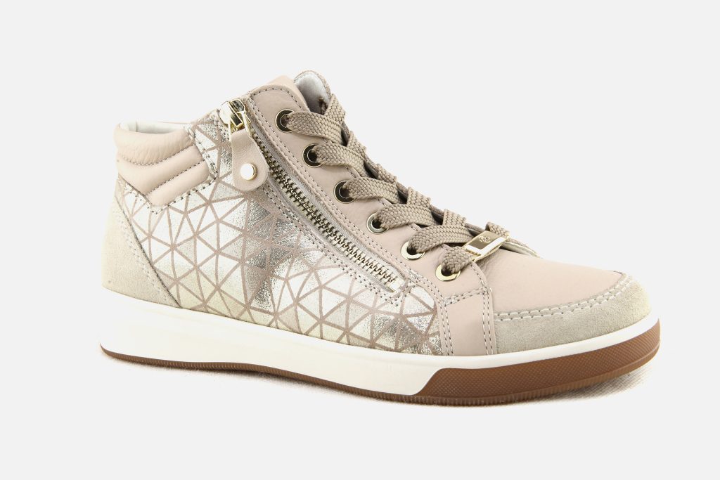 ROMY HI ZIP BEIGE ET OR