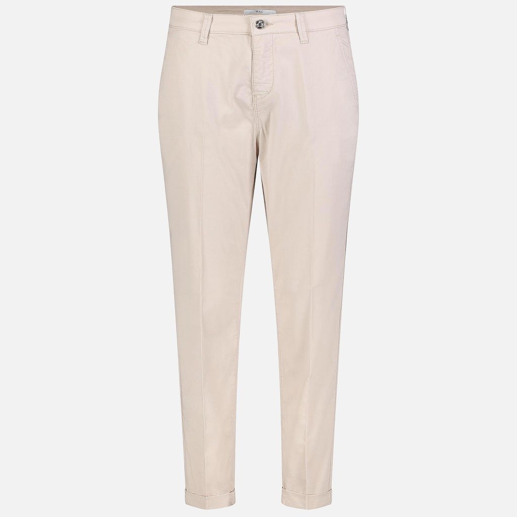 CHINO TURN UP IVORY