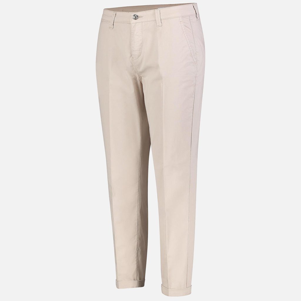 CHINO TURN UP IVORY