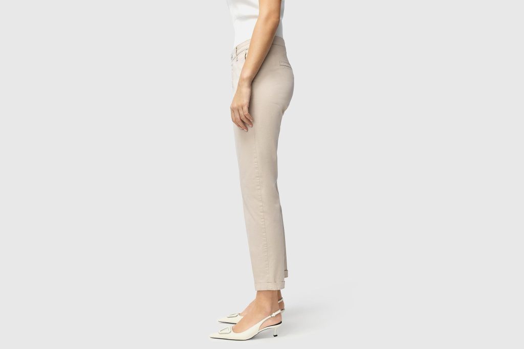 CHINO TURN UP IVORY