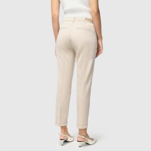 CHINO TURN UP IVORY - Image 6