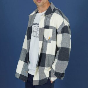 BANZAI OVERSHIRT GREY - Image 6