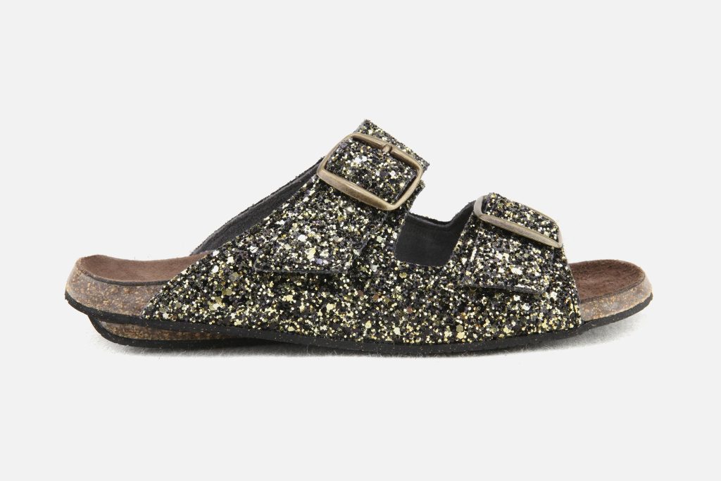 BOSABO FLAT BUCKLES BLACK