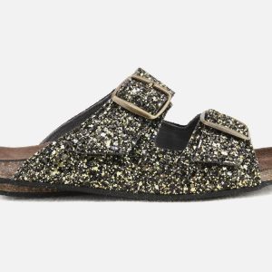 BOSABO FLAT BUCKLES BLACK - Image 1